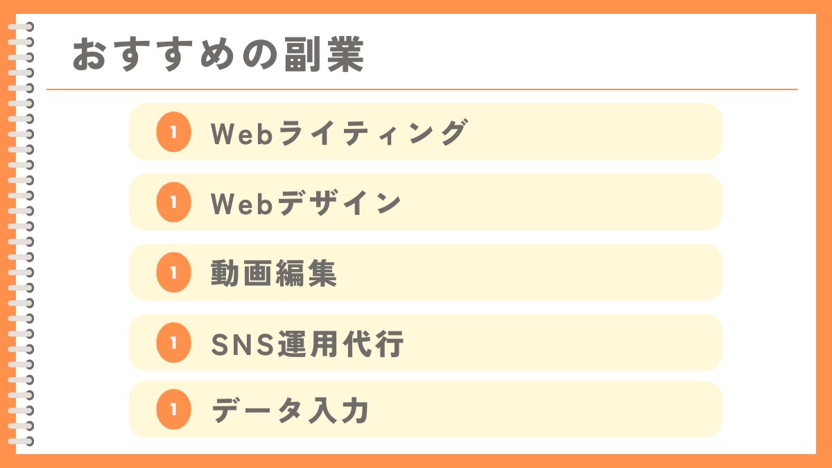 給料が安すぎて生活できない人におすすめの副業5選