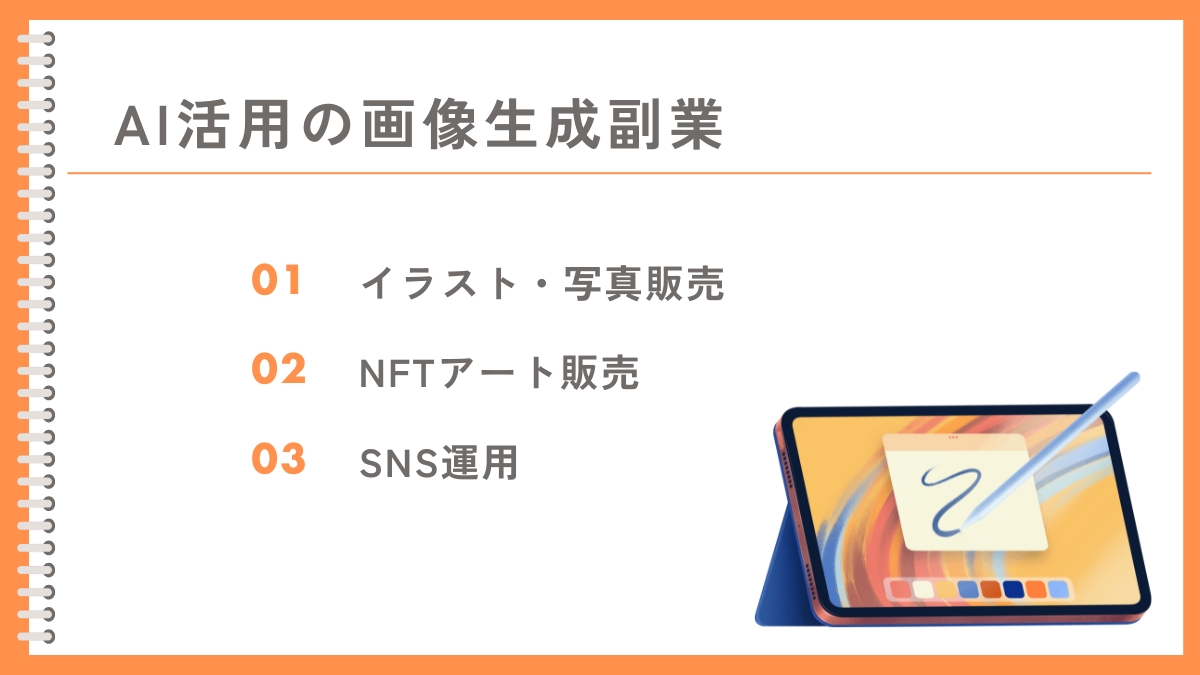 画像生成系のAIを活用する副業3選