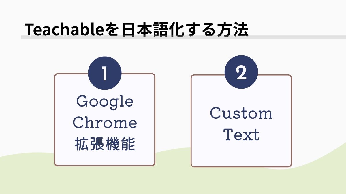 Teachableを日本語化する方法