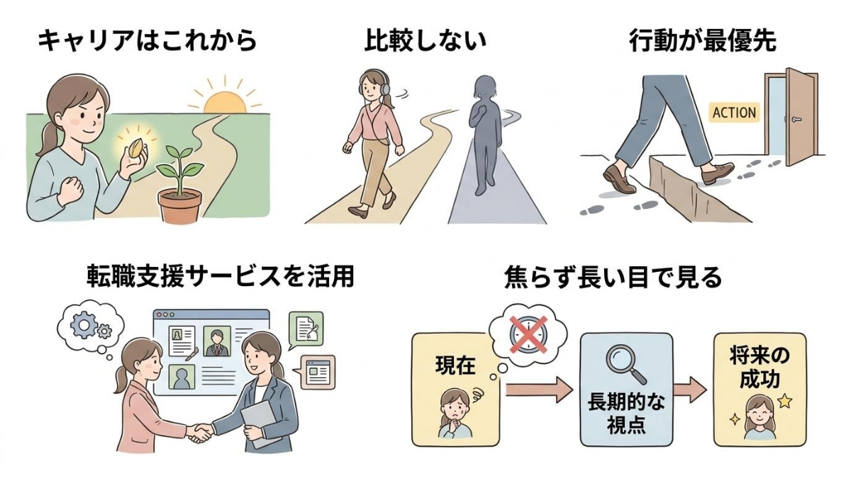 30代女性の転職成功率を上げる5つの考え方